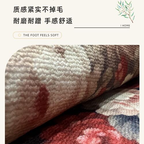 轻奢进门地垫入户门垫欧式高级感家用地毯定制可裁剪玄关脚垫防滑