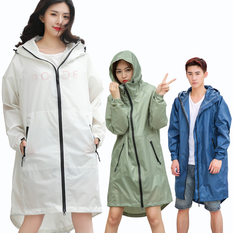 雨衣女成人韩国时尚防暴雨外穿雨披男徒步加大便携防水外套潮学生