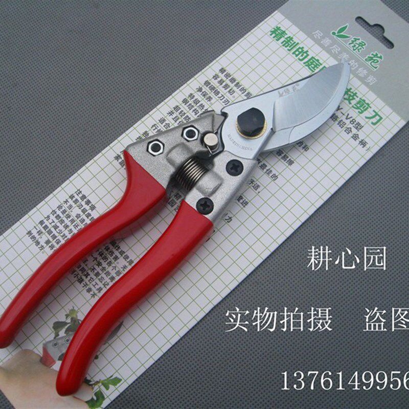 绿苑V8 SK5修枝剪 粗枝剪 树枝剪 果树剪 整枝剪园林园艺剪刀包邮