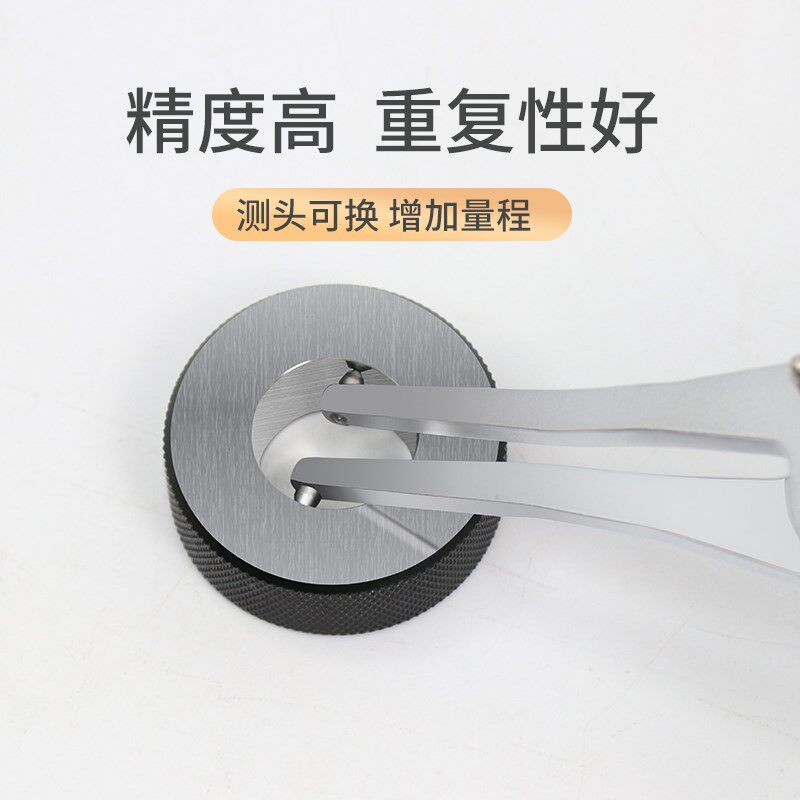 德制数显外卡规带表外卡钳外径测量工具高精度内外卡钳外沟槽