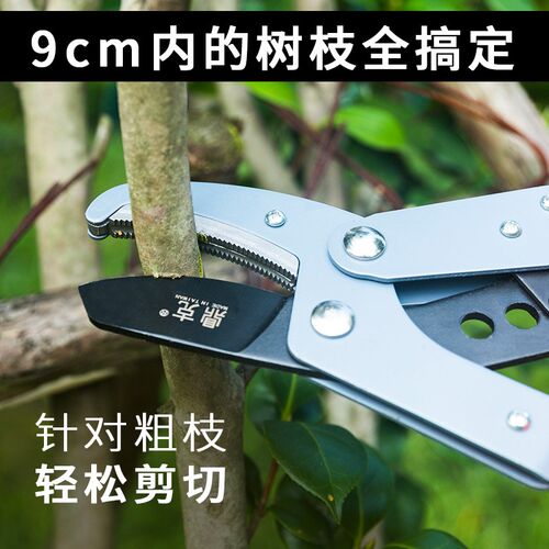 省力强力粗枝剪高枝剪树枝剪刀果树园艺剪刀伸缩大力剪园林大剪刀