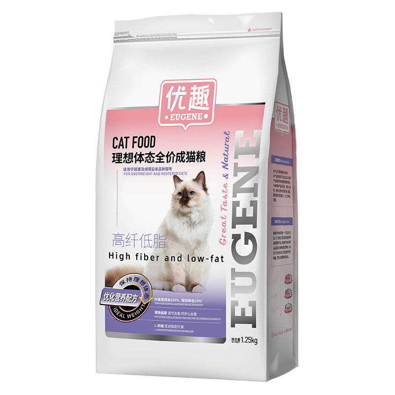 优趣理想体态成猫粮肥胖