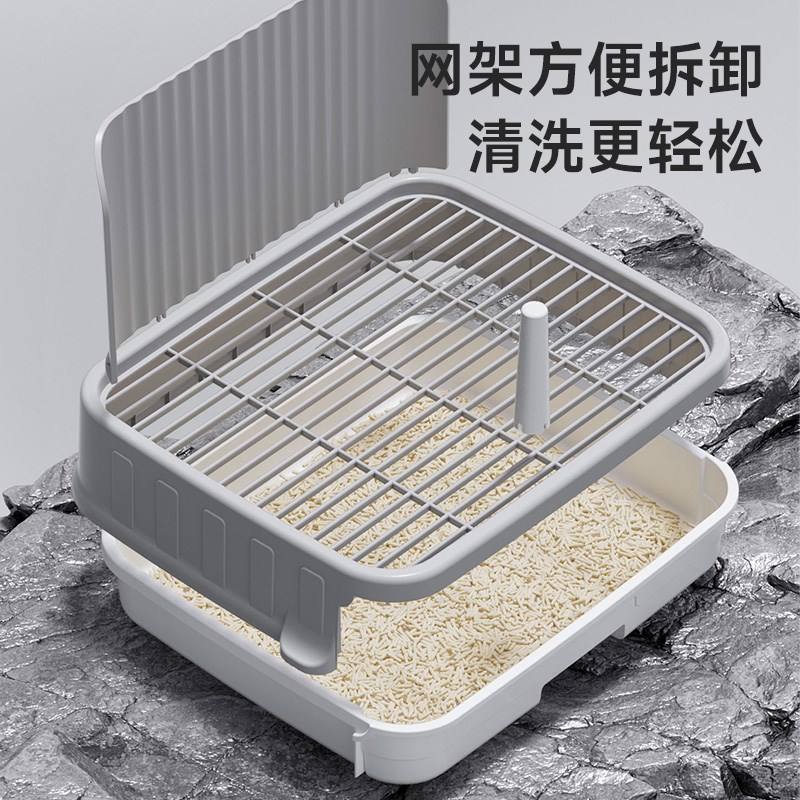 狗狗厕所小型犬专用防踩屎尿盆宠物小狗定点排便神器抽屉式狗砂盆
