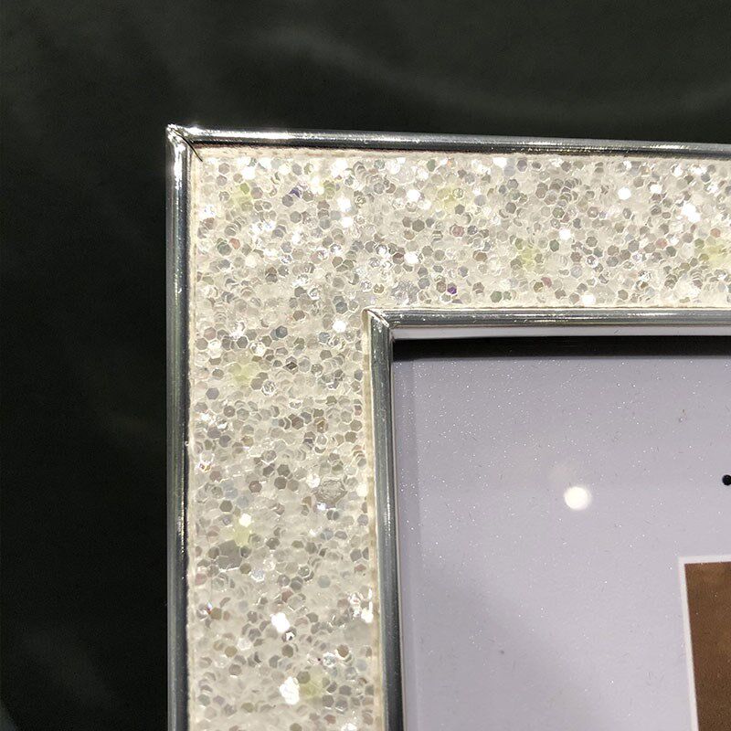 欧式金属678/10寸相框轻奢卧室摆台全家福婚纱照片框相架a4高级感