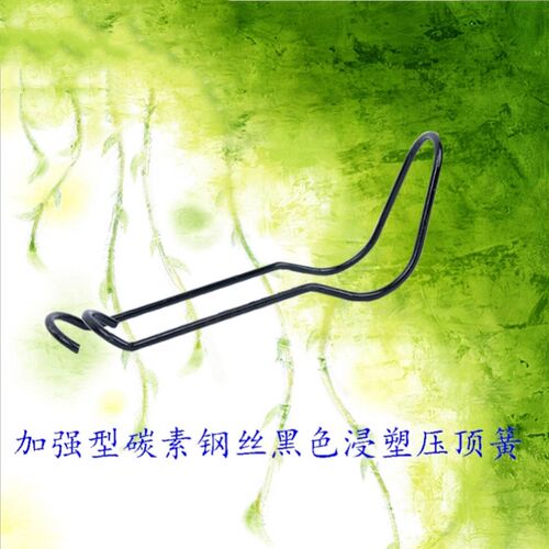 骨架顶铁管卡扣爬藤支架钢丝夹钢管顶弹簧卡簧卡扣大棚配件十字卡