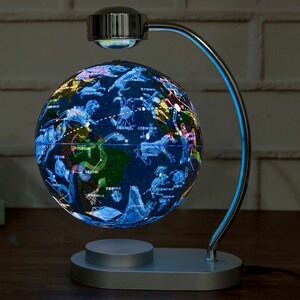 志诚 大号星座磁悬浮地球仪摆件发光自转书房家居摆设创意礼品物