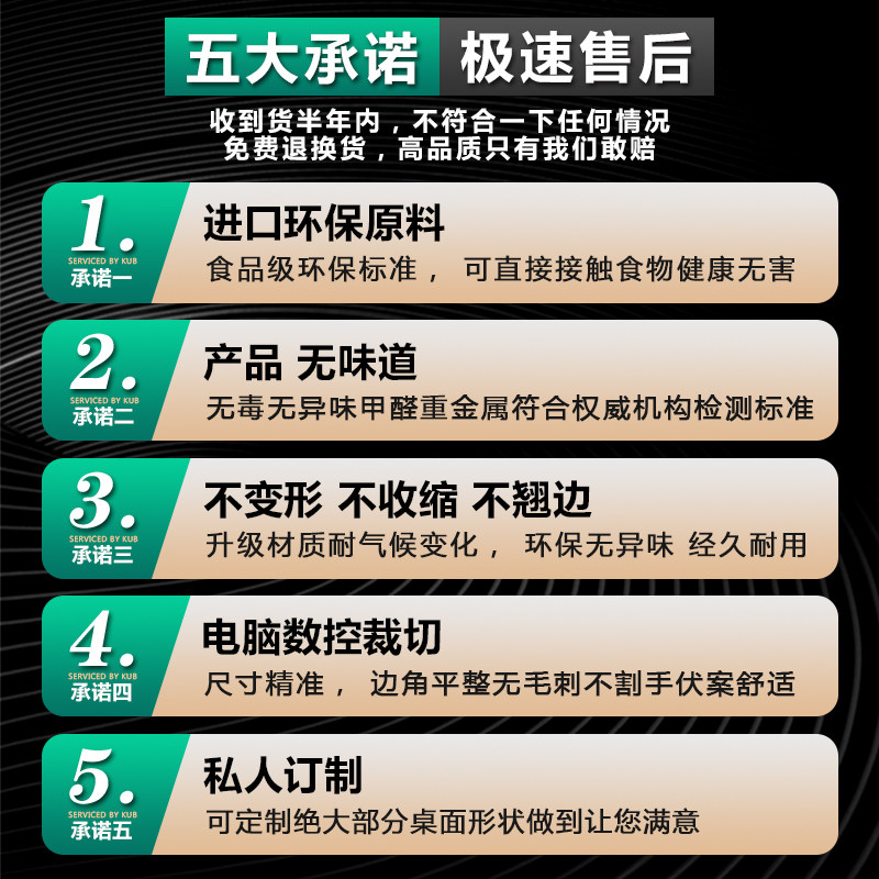 pvc透明餐桌垫水晶板软玻璃厚茶几桌布防水防油防烫桌面保护膜