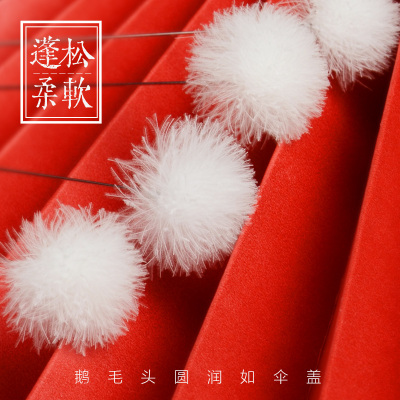 专业打掏耳朵毛毛神器音针鹅毛棒大中小号鸡毛马尾挖耳勺采耳工具