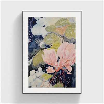 泰集泉出品艺术家合作低声花语餐厅客厅卧室书房装饰画