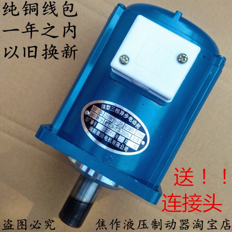 ASF82A 60w 80W 140W 250W微型三相异步电动机 YWZ液压制动器电机