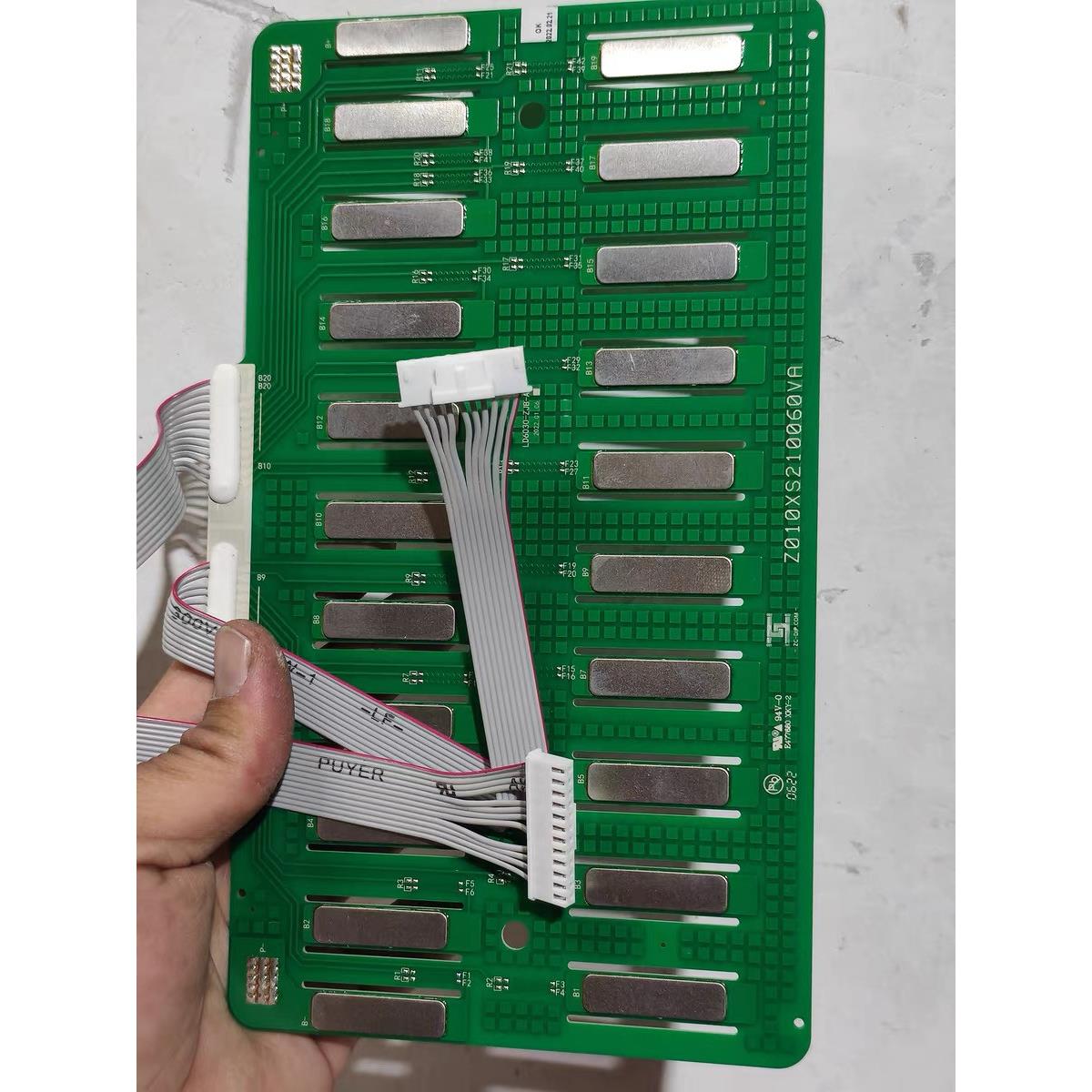 60V72V20串锂电池软包PCB连接板组装材料配件自制聚合物全新货DiY
