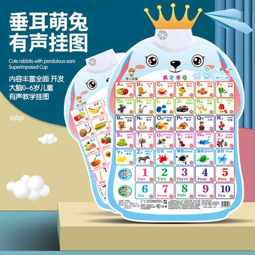 英语英标发声挂图｜儿童早教有声
