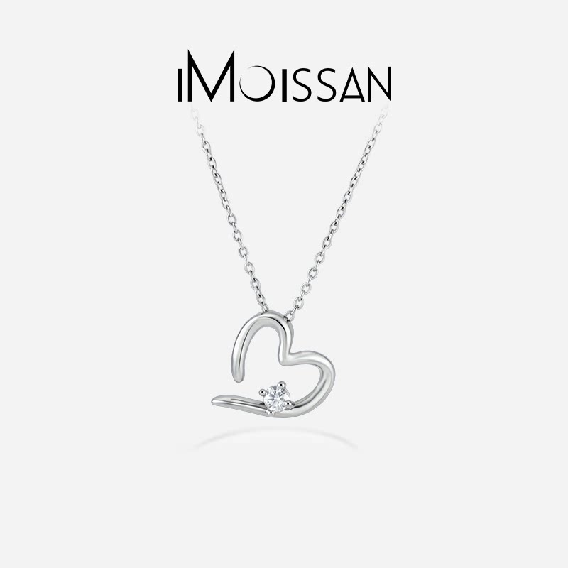 iMoissan拾心项链心型莫项链