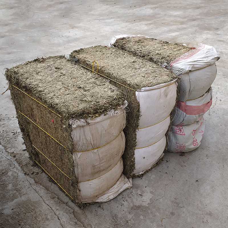 药益宝厂家 陈艾叶原材料 捆装 压缩原料艾草  陈年艾