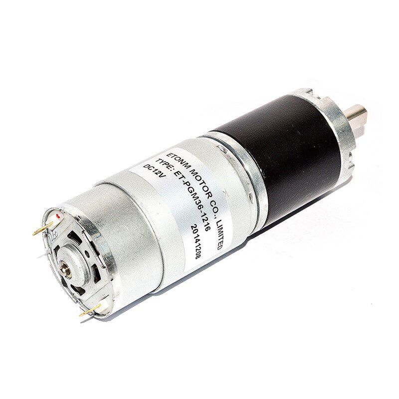 供应机器人电机 行星减速电机 36mm 低噪音 12V 24V 车位锁电机