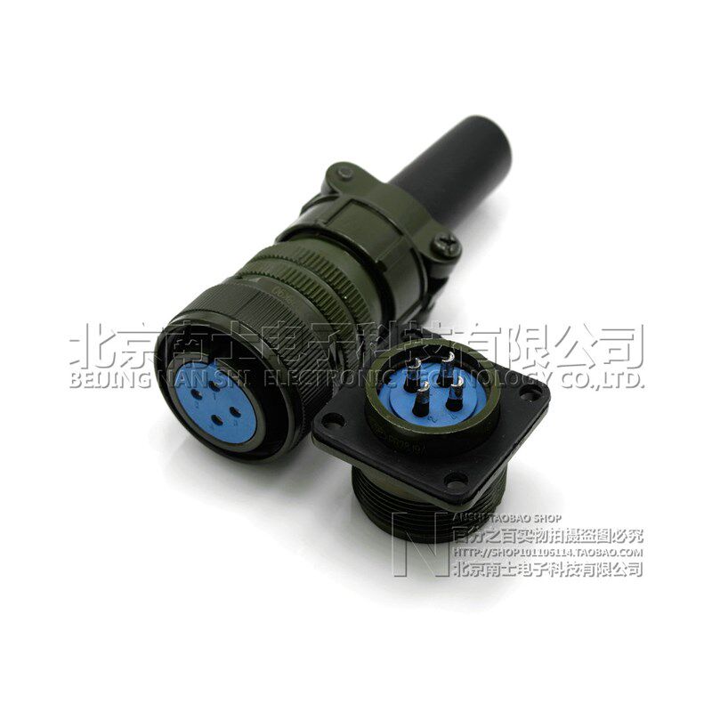 大发CSP防水航空插头插座P28/PB28-2-4-7芯PB28K9Q/K4Q连接器28MM