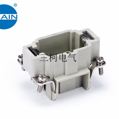 WAIN唯恩HE-006-MC/N 6针公芯6芯 哈丁 WEVEL威乐 矩形重载连接器