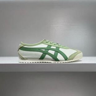 牛皮MEXIC0 45码 66舒适男女同款 运动休闲鞋 苹果绿经典