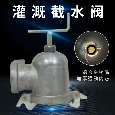厂家直销灌溉节水阀70变50支阀门喷灌上阀体喷灌铝管配件水井帽子