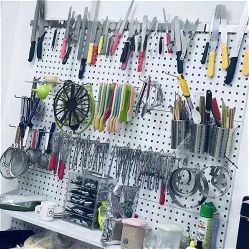 烘焙工具挂板架方孔板多功能洞洞板挂钩工具墙货架展示架置物架