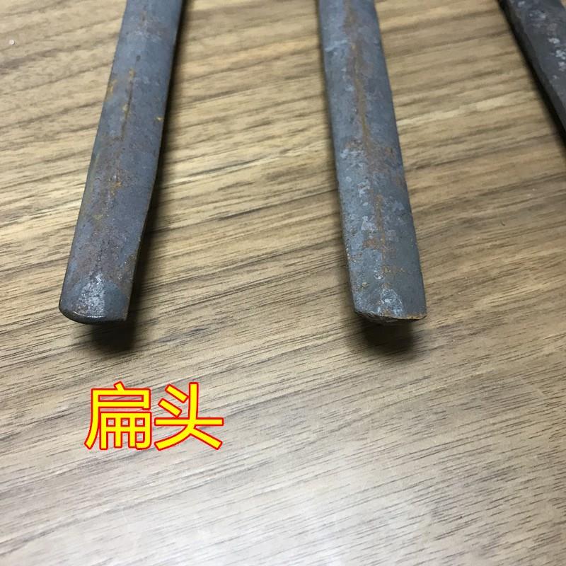 手工锻打耙子农具多功能铁耙子小耙开荒松土种菜园林工具四齿钉耙