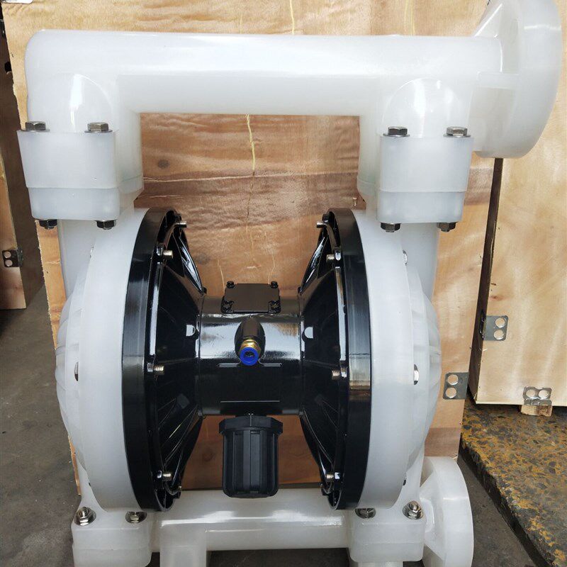 QBK-50 QBK-65气动隔膜泵污水化工涂料耐腐蚀气动泵DN50工程塑料
