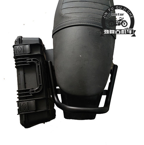 适用高金Brixton500改装边箱专用工具箱 GK500手套箱雨衣箱装饰箱