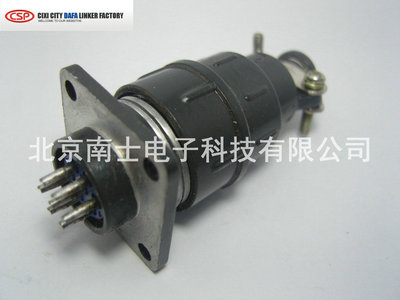 CSP 大发 CX16 7芯 航空插头 法兰插座 钻孔16MM连接器 CX16Z7FG1