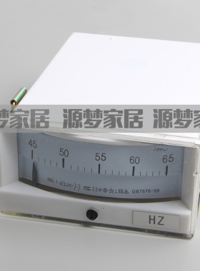 指针式频率表 46L1 46C1 46L2 46C2 -HZ 精度 100V 220V 380V
