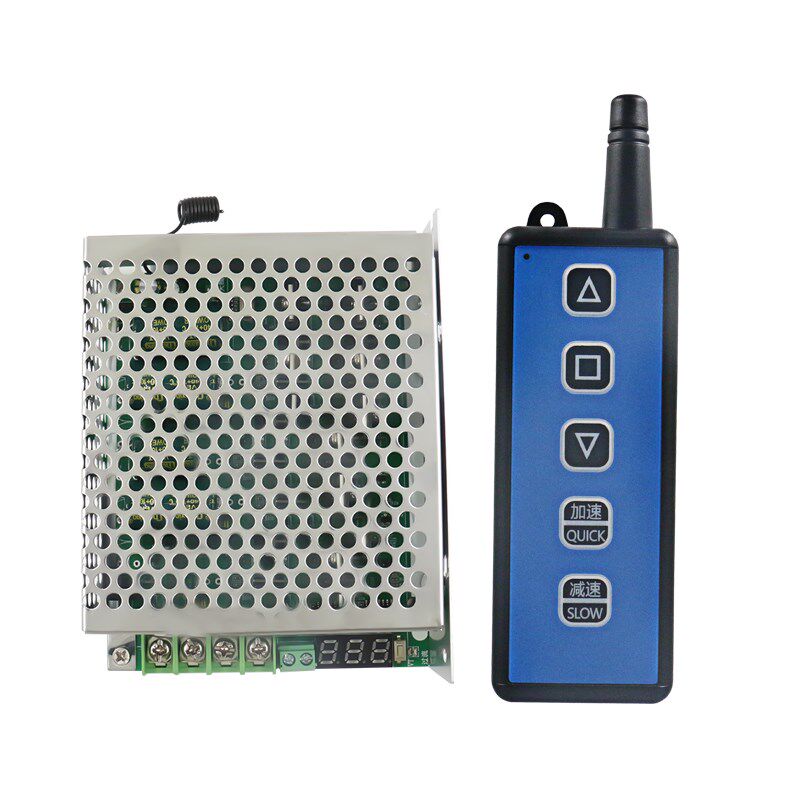 直流电机正反转控制大功率带限位调速12V24V48V自动风扇农机收割