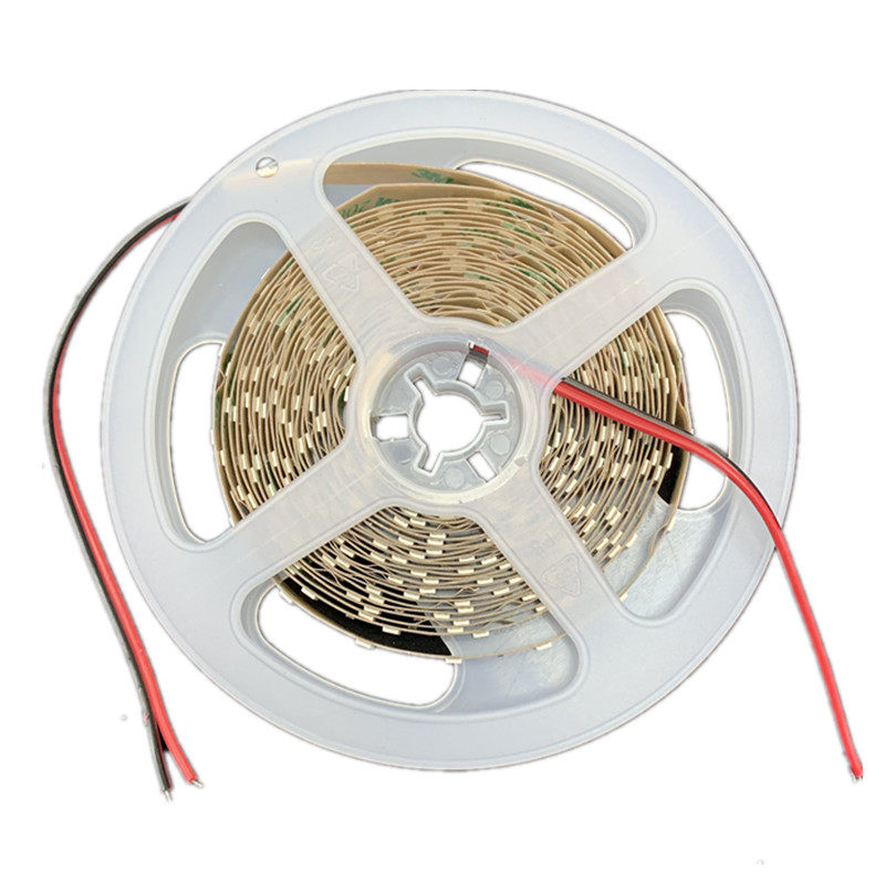 led灯带12v琥珀色24v橙黄橘黄光1700K-1800K高亮防水2835-120灯条