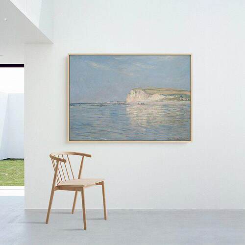 莫奈油画世界名画抽象风景客厅装饰画 现代简约卧室壁画餐厅挂画
