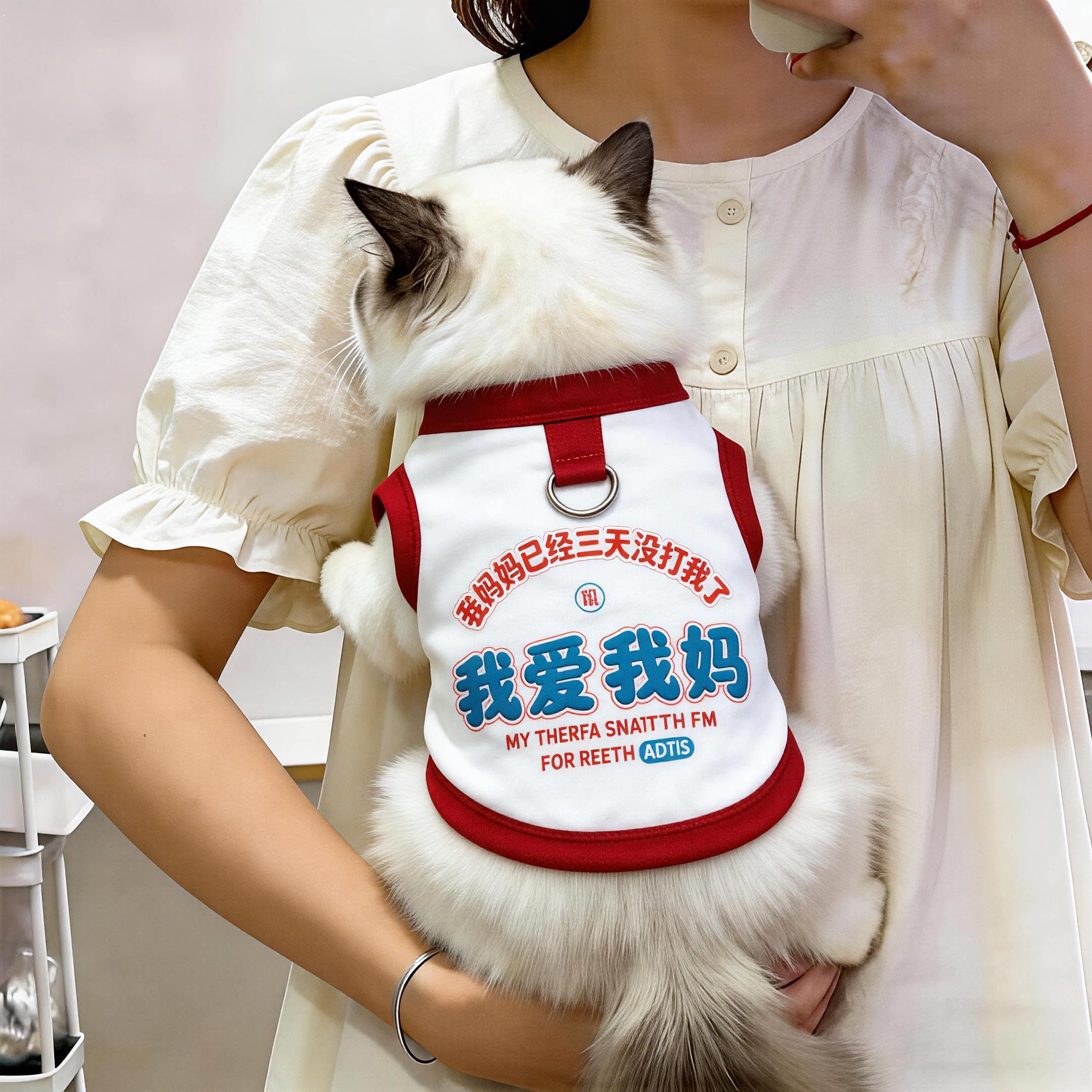 猫咪衣服小猫防掉毛薄款夏季德文猫布偶猫宠物狗狗衣服2026新款