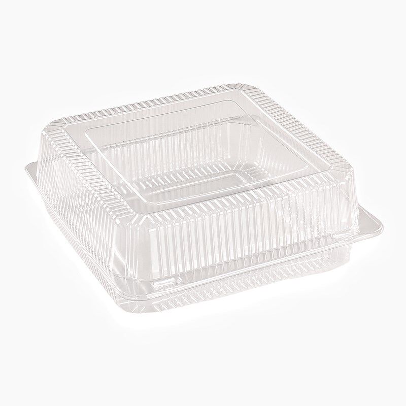 一次性食品包装盒蛋卷鸡蛋糕餐包西点盒正方形麻薯早餐面包打包盒