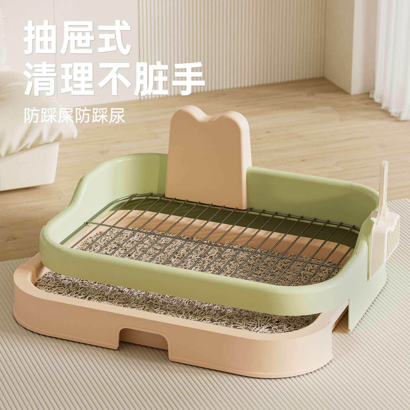 狗厕所狗狗专用高围栏防外溅定点排便神器小狗狗防踩屎盆宠物用品