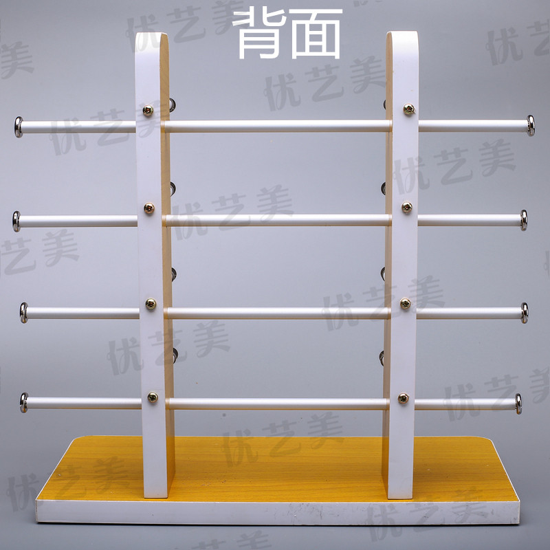 包邮太阳眼镜展示架木质木纹精品展架柜台式眼睛展架墨镜陈列
