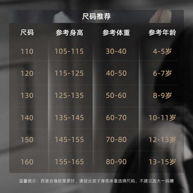 男童西装马甲套装儿童礼服钢琴表演主持生日花童礼服走秀胖童西服