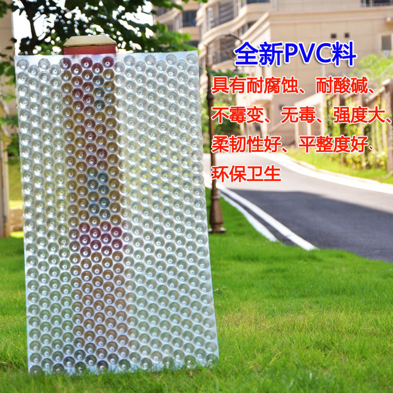 塑料水稻育秧盘9寸机插平盘塔式手抛稻苗秧盘谷物育苗盆透明434孔