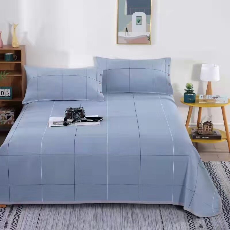 【辛妈家】新品加厚纯棉老粗布凉席三件套单人双人尺寸都有