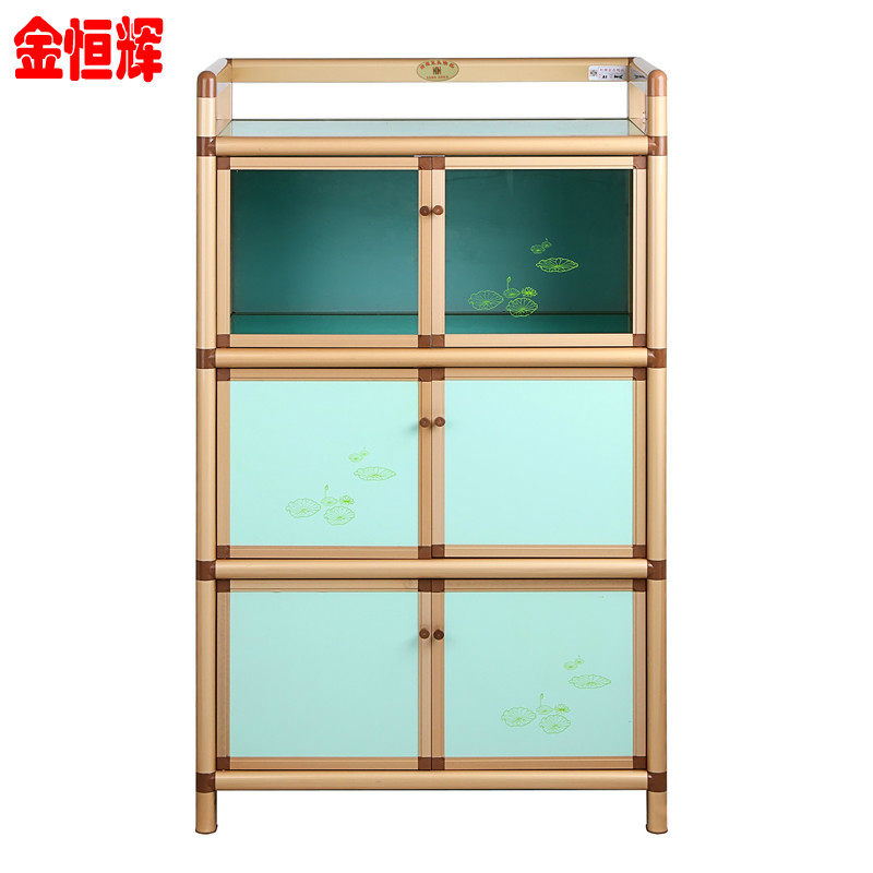 餐边柜阳台收纳柜铝合金茶水柜厨房柜储物柜杂物柜多用柜碗柜包邮