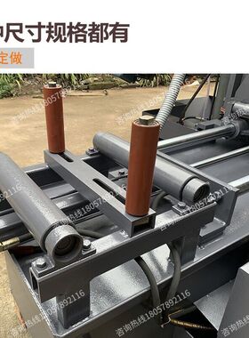 金属带锯床配件电动送料架数控自动滚筒托料架4028附机架钢筋锯床