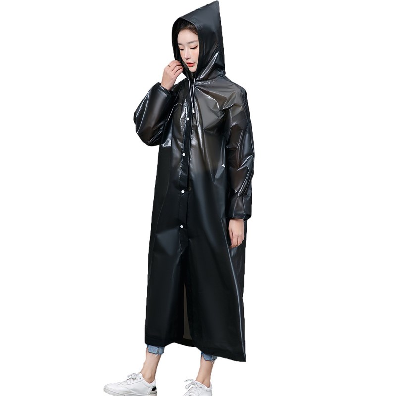雨衣加厚女士男款透明成人大人便携儿童长款全身防暴雨一次性雨披