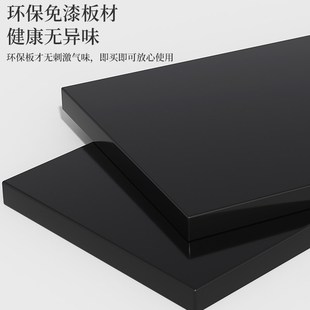 黑色鱼缸放置柜底柜非实木家用隔断方柜架子底座柜子简易承重定做