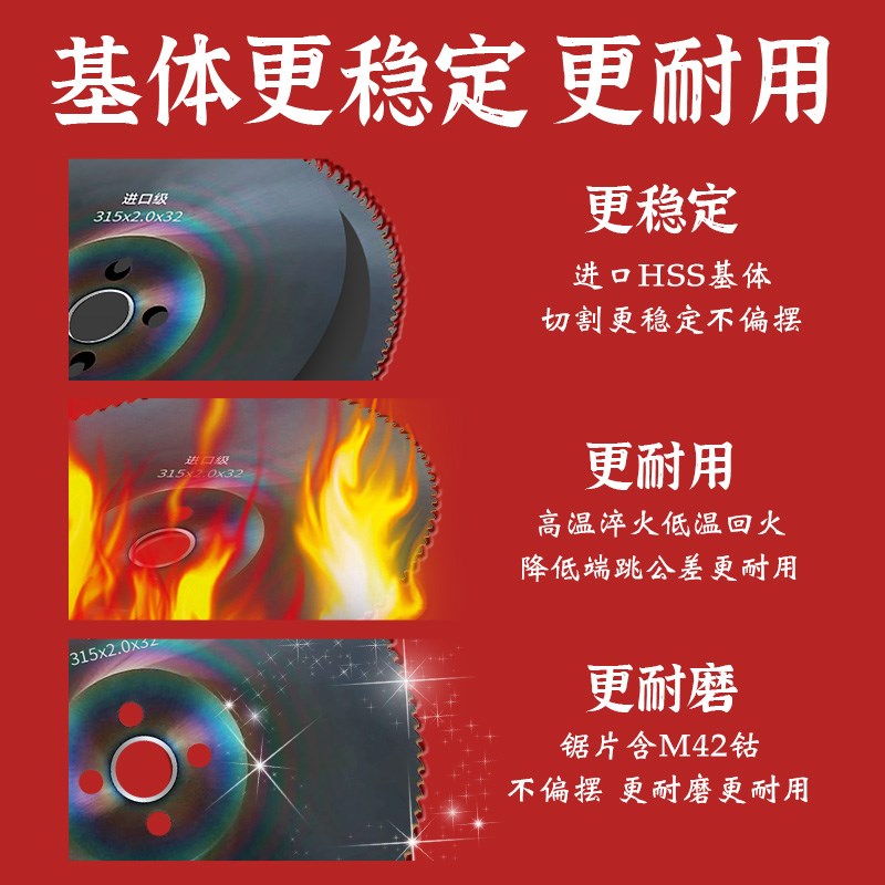 锋迷切管机锯片水切割片高速钢锯片切不锈钢锯片切割片金属圆锯片