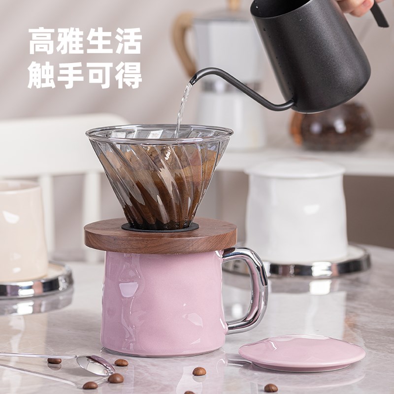 陶瓷马克杯高颜值咖啡杯情侣杯子办公室水杯女士早餐杯创意喝水杯