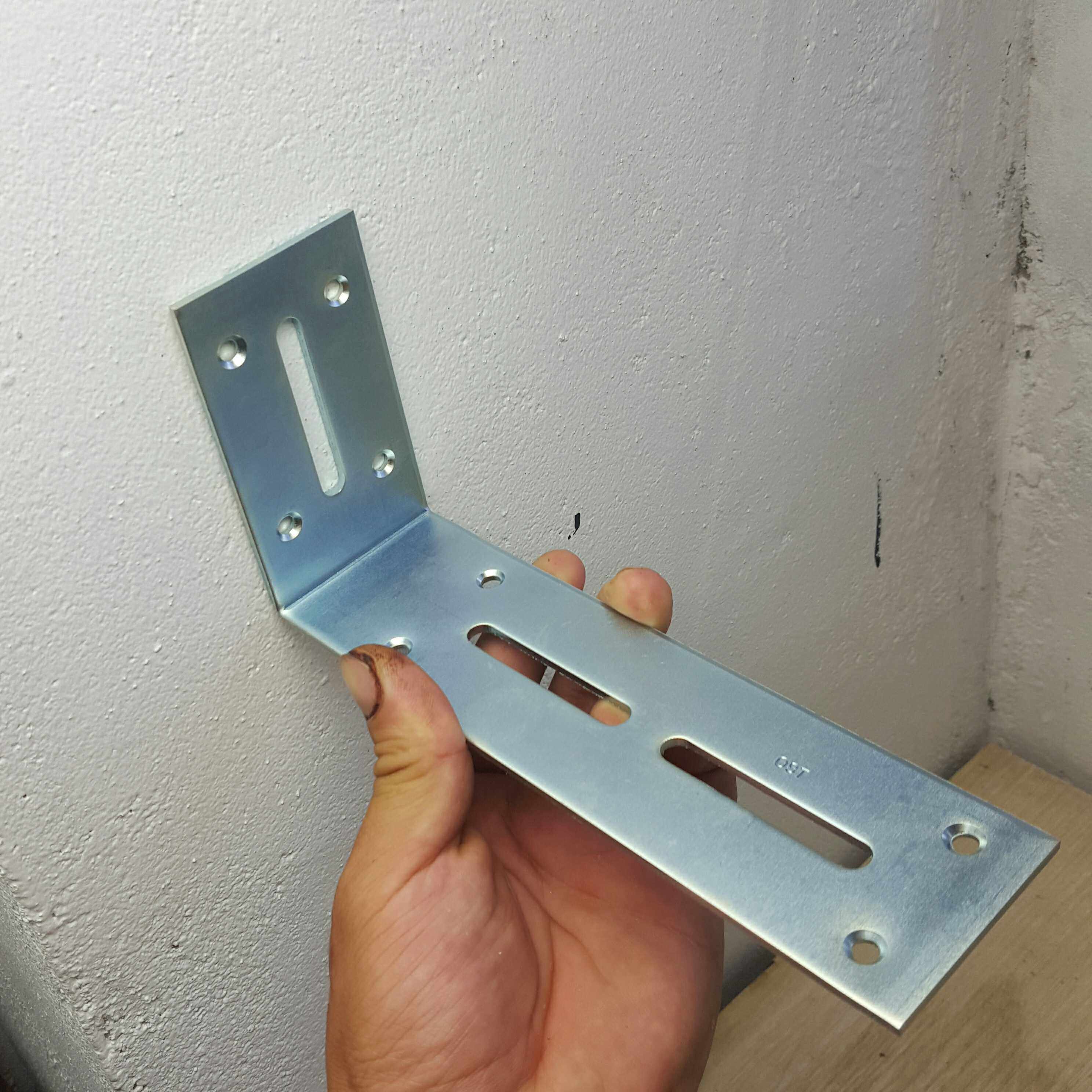 万能角码 角铁90度直角 角码连接件大号加厚角码 镀锌角码直角2个