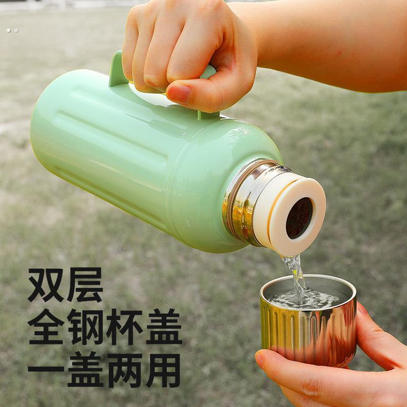 闷泡壶茶壶小钢炮杯白茶茶水分离保温泡茶壶316钢焖保温壶旅行杯