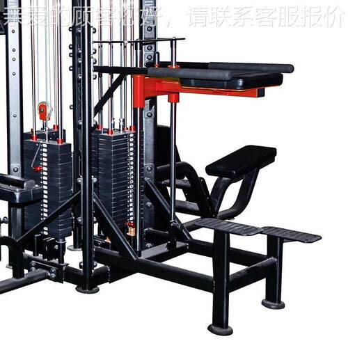 0军霞 JUNXI  AJX-05八人站综合JX-050训练器商功用多能健身房健