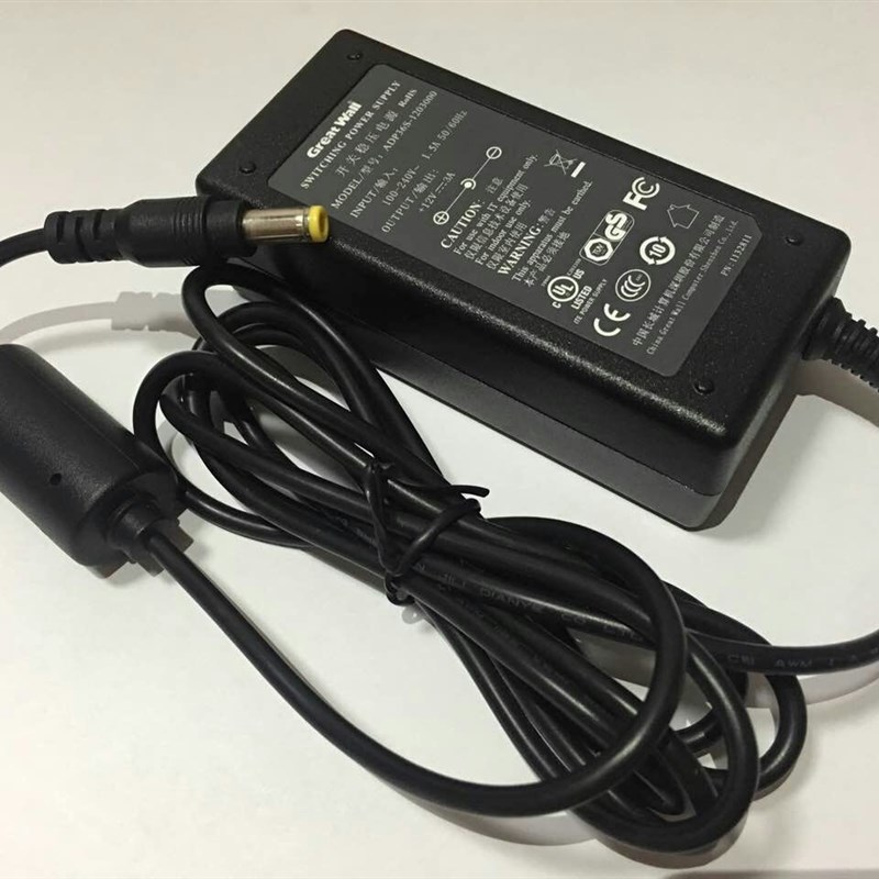 适用清华同方W1922TS 22寸彩色液晶显示器电源适配器电源线充电器