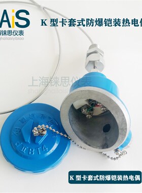 K型卡套式防爆热电偶   WRNK-241  WRNK-242  WRNK-243 WRNK-246